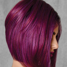 Load image into Gallery viewer, Charlotte | Purple Medium Straight Synthetic Hair Wig
