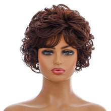 Load image into Gallery viewer, Aye Captain | Black Short Pixie Cut Wavy Synthetic Hair Wig
