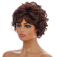 Load image into Gallery viewer, Aye Captain | Black Short Pixie Cut Wavy Synthetic Hair Wig
