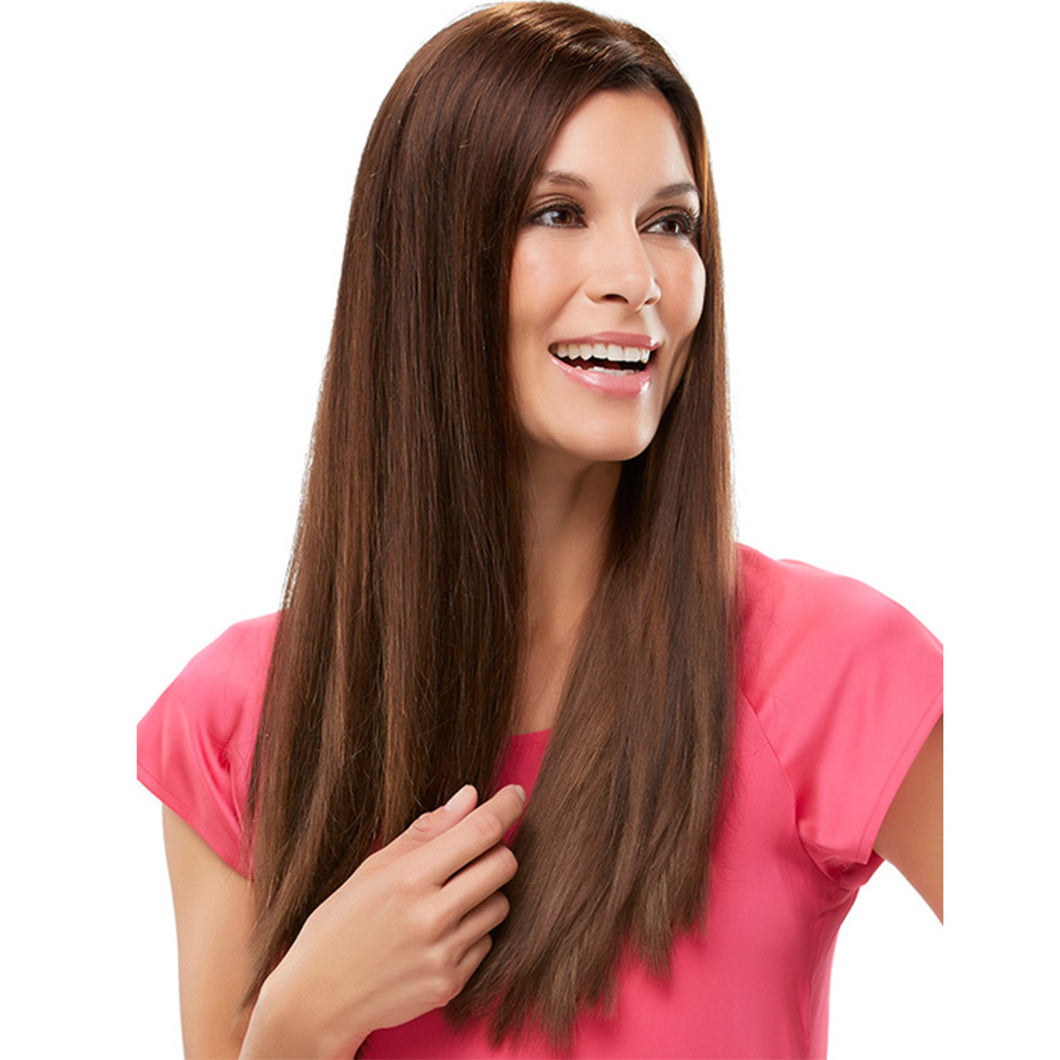 Vanessa | Brown Long Straight Synthetic Hair Wig