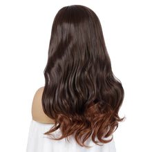 Load image into Gallery viewer, Lisa | Brown Long Wavy Synthetic Hair Wig
