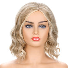 Load image into Gallery viewer, Pamela | Blonde Medium Wavy Synthetic Hair Wig
