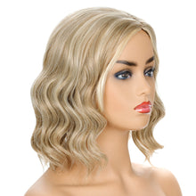 Load image into Gallery viewer, Pamela | Blonde Medium Wavy Synthetic Hair Wig
