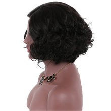 Load image into Gallery viewer, Throwback Thursday | Black Short Pixie Cut Wavy Synthetic Hair Wig
