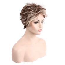Load image into Gallery viewer, Christine | Blonde Short Pixie Cut Straight Synthetic Hair Wig With Bangs
