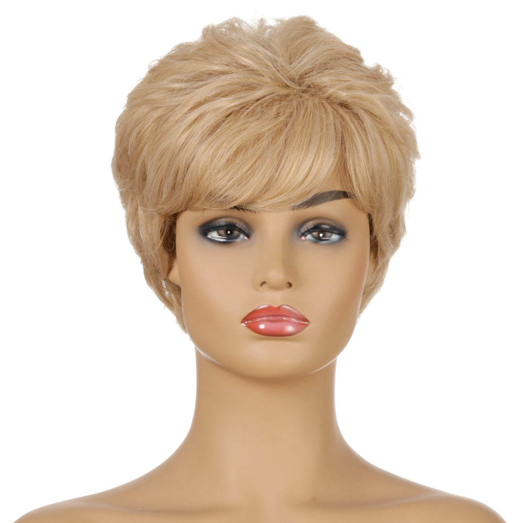 Janice | Blonde Short Pixie Cut Straight Synthetic Hair Wig