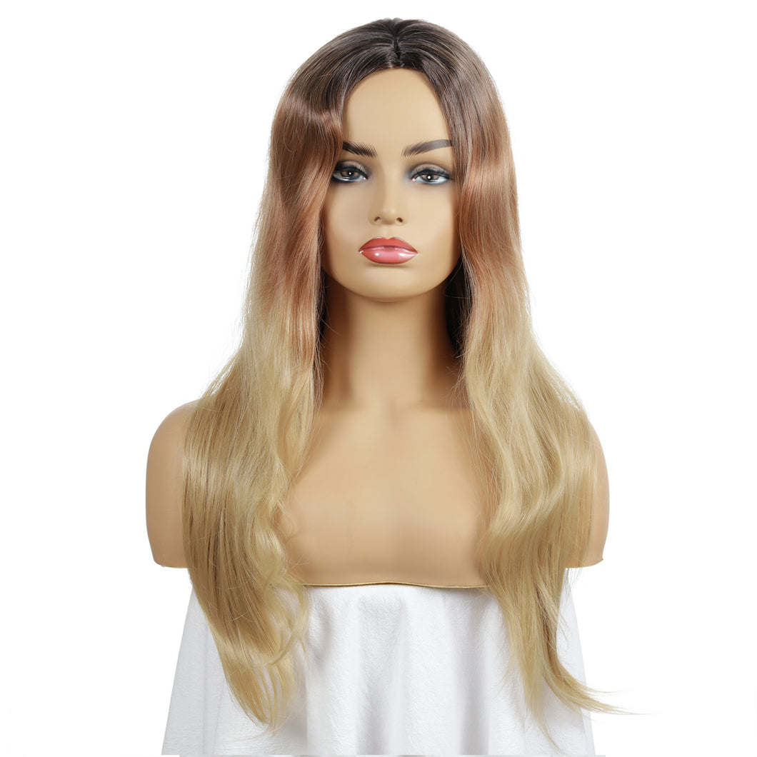 Renee | Blonde Long Straight Synthetic Hair Wig