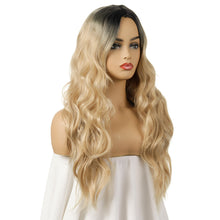 Load image into Gallery viewer, Dressup | Blonde Long Wavy Synthetic Hair Wig
