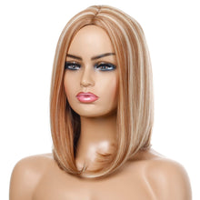 Load image into Gallery viewer, Monica | Blonde Medium Long Straight Synthetic Hair Wig
