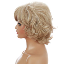Load image into Gallery viewer, Theresa | Blonde Medium Wavy Synthetic Hair Wig
