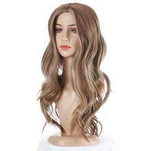 Load image into Gallery viewer, April | Blonde Long Wavy Synthetic Hair Wig
