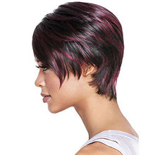 Load image into Gallery viewer, Carolina | Black Short Pixie Cut Straight Synthetic Hair Wig
