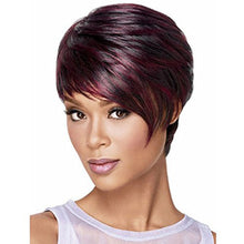 Load image into Gallery viewer, Carolina | Black Short Pixie Cut Straight Synthetic Hair Wig

