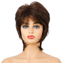 Load image into Gallery viewer, Paula | Black Short Pixie Cut Wavy Synthetic Hair Wig
