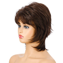 Load image into Gallery viewer, Paula | Black Short Pixie Cut Wavy Synthetic Hair Wig
