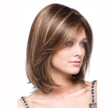 Load image into Gallery viewer, Lolita | Brown Medium Straight Synthetic Hair Wig
