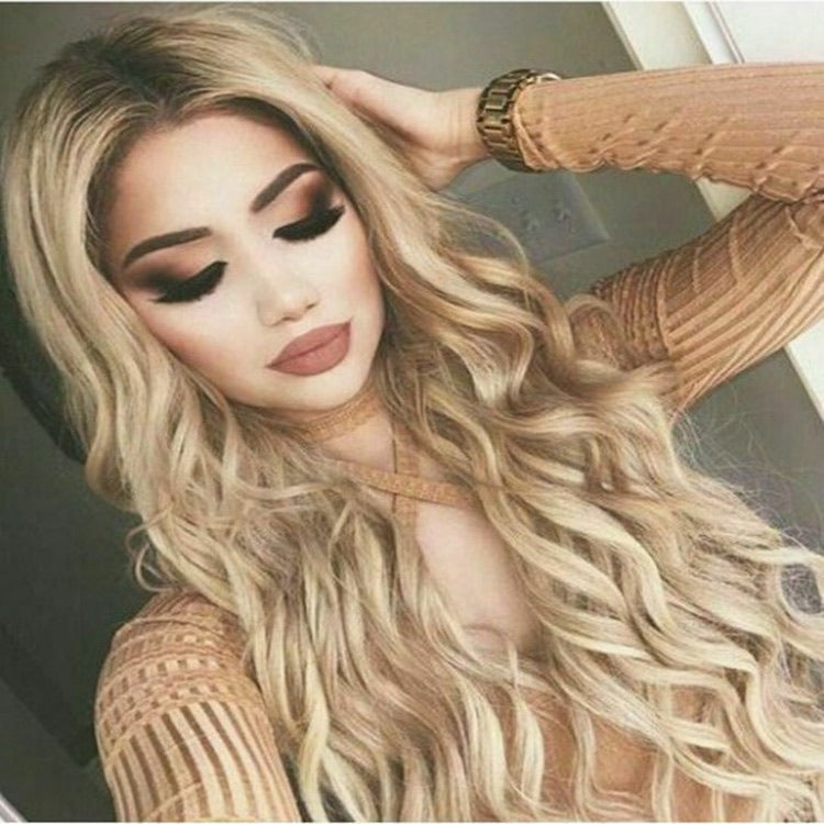 Dressup | Blonde Long Wavy Synthetic Hair Wig