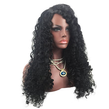 Load image into Gallery viewer, Naomi | Black Long Curly Synthetic Hair Wig
